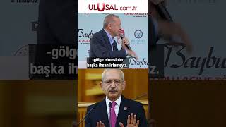 Erdoğan'dan muhalefet yorumu #erdoğan #kılıçdaroğlu #meralakşener #sondakika #keşfet #shorts #fyp