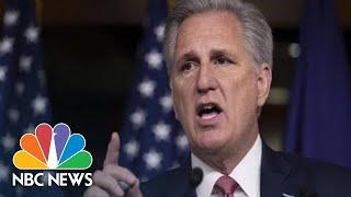 McCarthy Holds Weekly Briefing After House Impeaches Trump | NBC News (Live Stream)