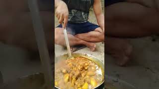 Desi Chicken Jhola#short