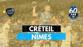 Créteil/Nîmes (34-36), le résumé