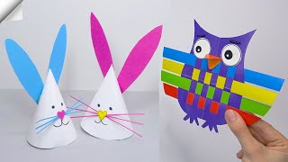 Simple and fun | 24 paper craft ideas | Moving paper toys