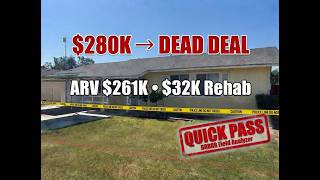 $280K Central Valley Probate Looked Cheap… Analyzer Killed It Fast | Quick Hit