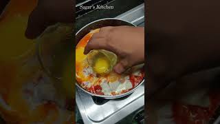 Tomato Egg Cheese 3 Combination Great Recipe #youtubeshorts #shorts #viralshorts #shakshukarecipe