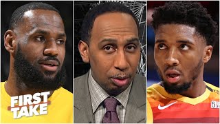 Stephen A. isn't sold on the Jazz being a real threat to the Lakers | First Take