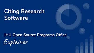 OSPO Explainer: Citing Research Software