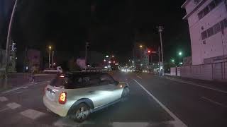 【ドラレコ】直進車線から右折