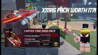 Is the Xmas Pack worth the 799 robux? |Fisch|