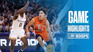 Illinois at Northwestern | HIGHLIGHTS | Big Ten Women's Basketball | 01/14/2026