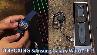 UNBOXING Samsung Galaxy Watch FE !!