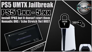 Testing PS5 UMTX Jailbreak 1.xx-5.xx | Installs FPKG but does not start them | Nomadic DNS