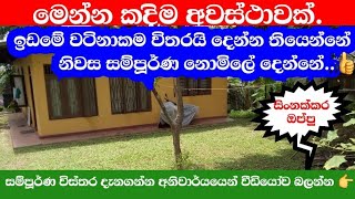 මහරගම නගරාසන්නයෙන් අංගසම්පූර්ණ නිවසක්..ඉඩමේ වටිනාකම පමණයි....#land #sl #home #gedara