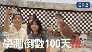 【Yunnn】Vlog｜學測D-100 Ep.2｜萬聖節👻、幼稚鬼的地下躲貓貓、誰高三了還放學在玩比大小😚