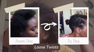 How to Do Loose Twists: Easy Tutorial for Natural Hair Beginners