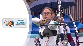 Italy v Turkey – recurve women's team gold final | Legnica 2018 European Archery Championships