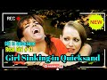 Girl Sinking in Quicksand || Girl Stuck in Quicksand #survival #adventure #quicksand