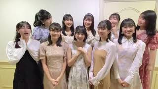 ハゴロモ＠カレンダー部   #ハロプロカレンダー2023 #JuiceJuice  カレンダー撮影直後のコメント動画をお届け🧡  皆さんとっても可愛いワンピース姿です👗 遠藤さんを見守るメンバーの