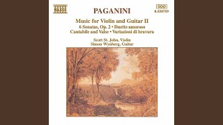 Sonata for Violin and Guitar in A Minor, Op. 2, No. 6, MS 26: Tempo di Walzer