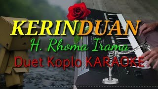 KERINDUAN - H. Rhoma Irama feat Rita Sugiarto Duet Koplo KARAOKE Dangdut Time Cover YAMAHA PSR S970