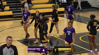 High School Girls Basketball: Oakland Tech vs. DeLaSalle