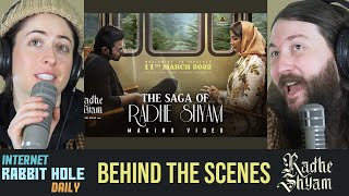 The Saga Of Radhe Shyam (Making Video) | Prabhas | Pooja Hegde | Radha Krishna | irh daily REACTION!