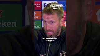 'We want to make sure that it's tough for Dortmund! We need our supporters for that' | Graham Potter