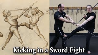 Can You Kick in a Sword Fight? - Showcasing HEMA