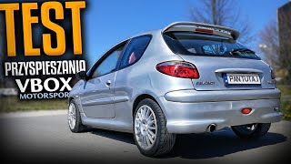 TESTY PRZYŚPIESZENIA MOJEGO PEUGEOT 206 GTI!