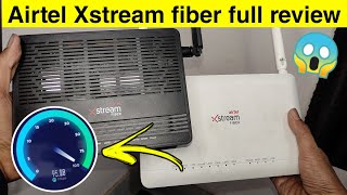 Airtel xstream fiber full review, Airtel xtsream fiber installation  to return full process 2023