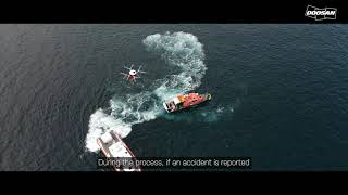 Marine Rescue Mission with Hydrogen Drone