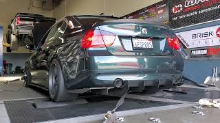 E90 n54 Pure600 turbos dyno run