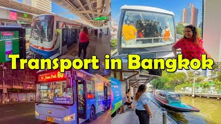 VLOG 184 - ලාබෙට සැපට එහෙ මෙහේ යන ක්‍රම | Transportation in Bangkok