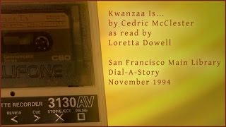 SFPL "Dial-A-Story" Kwanzaa Is...