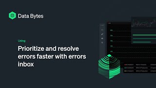 Prioritize and resolve errors faster with errors inbox