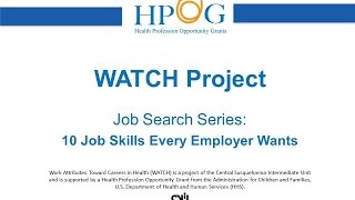10 Job Skills Every Employer Wants