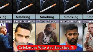 Cricketers Who Are Smoking cigarettes