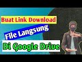 Cara Membuat Link Download file Langsung di Blog