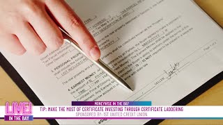 Sponsored: MoneyWise Tip: How interest rate increases may benefit savers through certificate investi