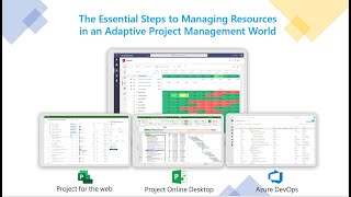 The Essential Steps to Managing Resources in an Adaptive Project Management World