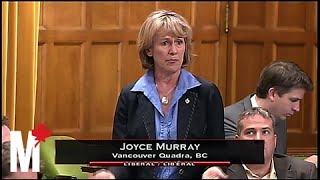 Joyce Murray shouts out Google alerts