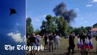 Russia-Ukraine war: Russian Su-30 fighter jet crashes in Kaliningrad