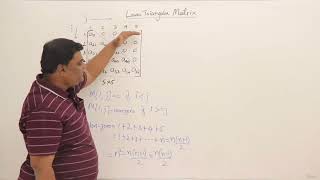 006 Lower Triangular Matrix Row Major Mapping