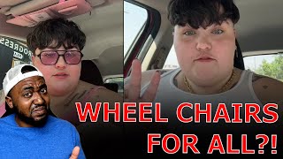 Plus Size Activist DEMANDS Wheelchairs For Fat People So They Can Go Outside And Live Independently