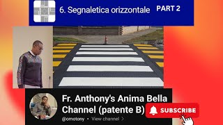 Segnaletica orizzontale stradale part 2