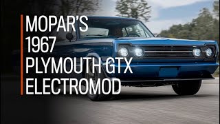 Mopar unveils 1967 Plymouth GTX Electromod at SEMA 2024 | Driving