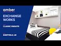 Room Type Classic Ensuite | Exchange Works | Student Accommodation in Sheffield | amber