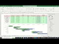 actual vs planned gantt chart in one view project management in excel