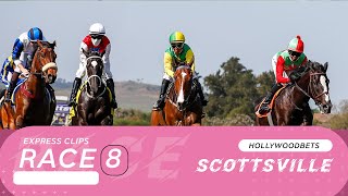 20230719 Hollywoodbets Scottsville Express Clip Race 8 won by FORMAGEAR