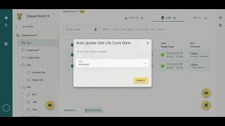 TrinityConnect - Bulk Change SIM Life Cycle
