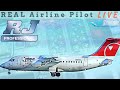 JustFlight RJ Professional | Morning as an RJ Driver | REAL Airline Pilot | #msfs2020 #justflight