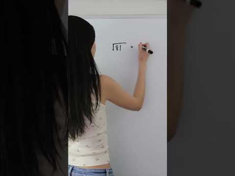 What is the principal root of square root of 81?